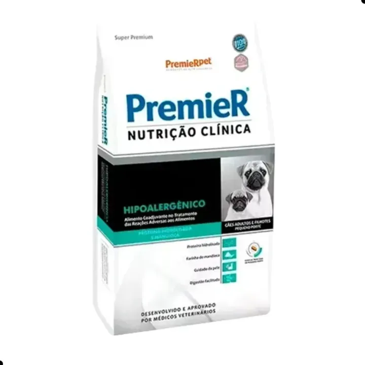 Ração Premier Clinica Hipo Proteina Hidro E Mandioca 2kg