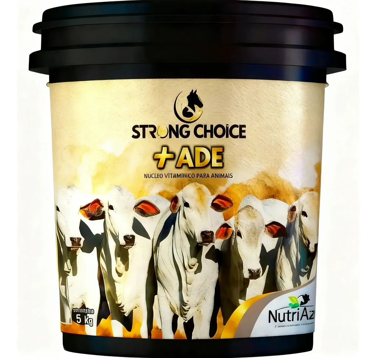 Ade 5kg Strong Choice Misturar Sal/ração Suínos Aves Gado