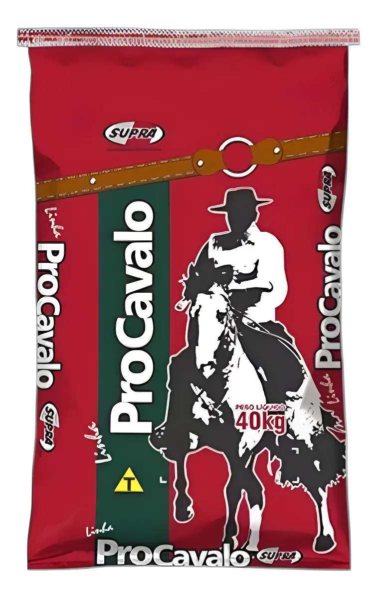 Ração Para Cavalo Supra Procavalo Mel 15% Proteína 40kg Adicionar aos favoritos ÚLTIMA UNIDADE!