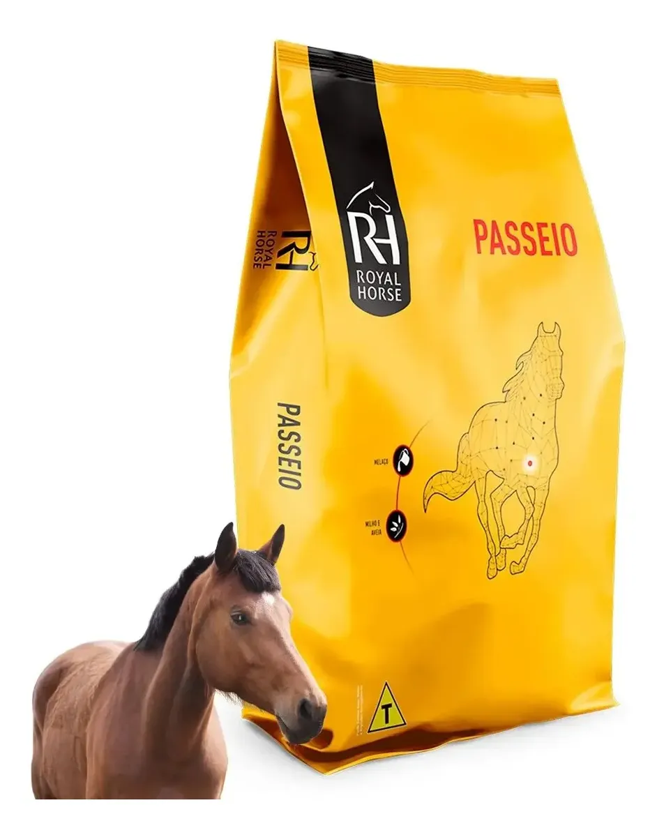Ração P Cavalos Royal Horse Original 30kg Equinos Premium
